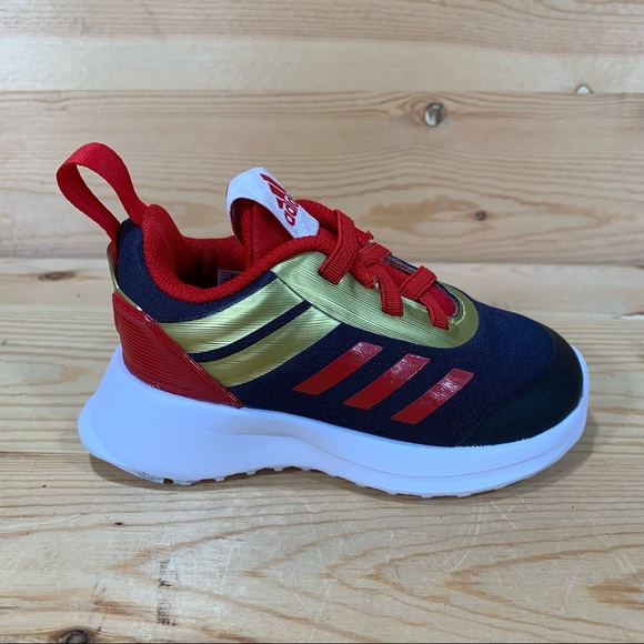 adidas Rapidarun X Avengers Captain Marvel Shoes G27548
Toddler 5 Blue Red Gold - Picture 2 of 9